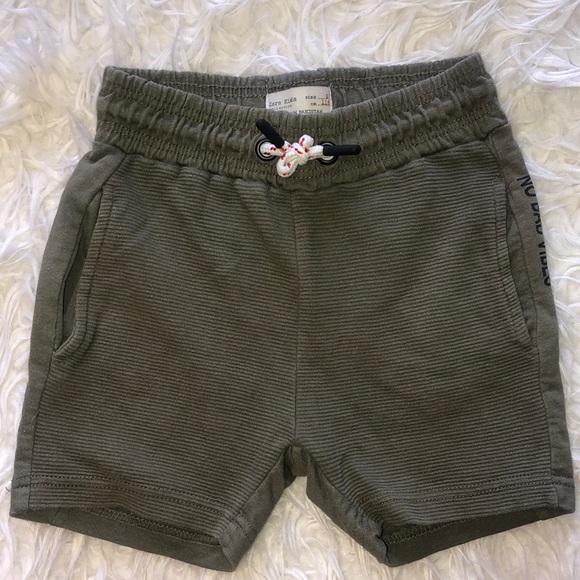 Zara Other - ZARA kids | Plush Green Shorts | No Bad Vibes